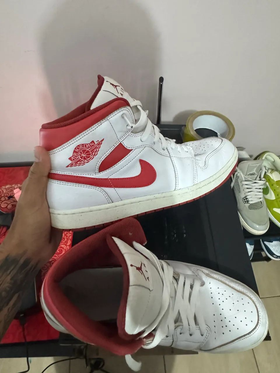 Air Jordan 1 White dune  - Foto 4