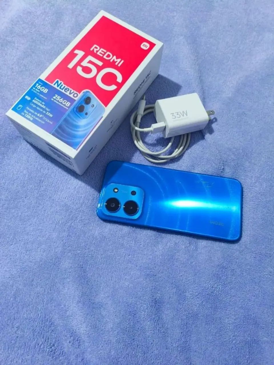 Redmi c15 azul - Novo