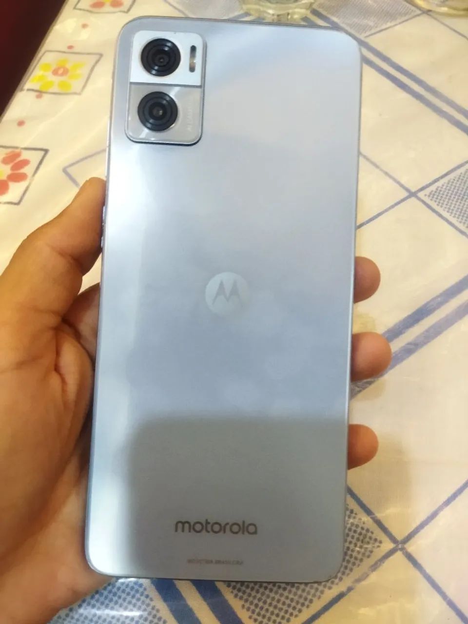 Celular Motorola E22 Azul  - Foto 3