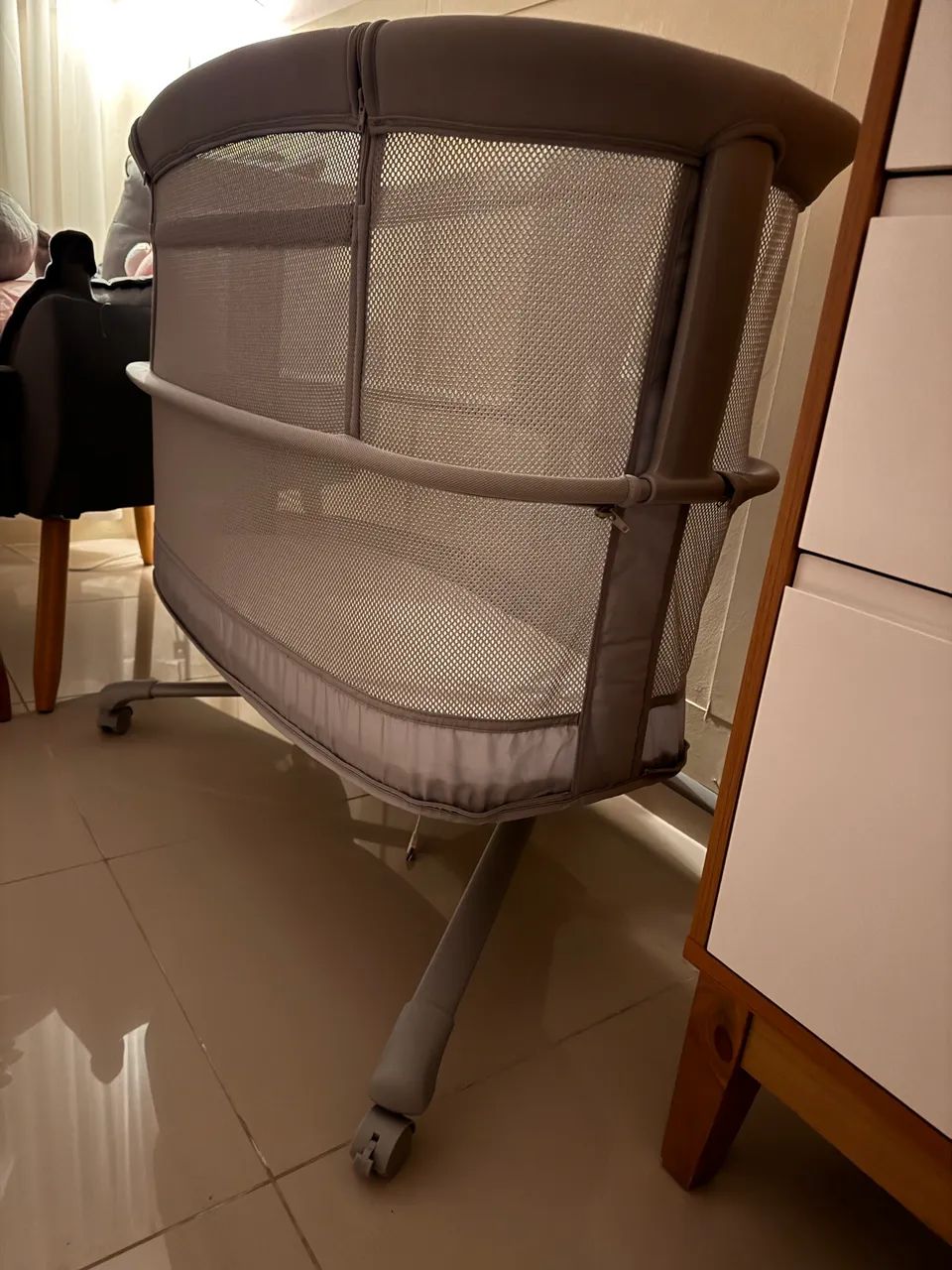 Berço Co-Sleeper Mastela Techno 4 em 1 - Pouquíssimo Usado - Foto 3
