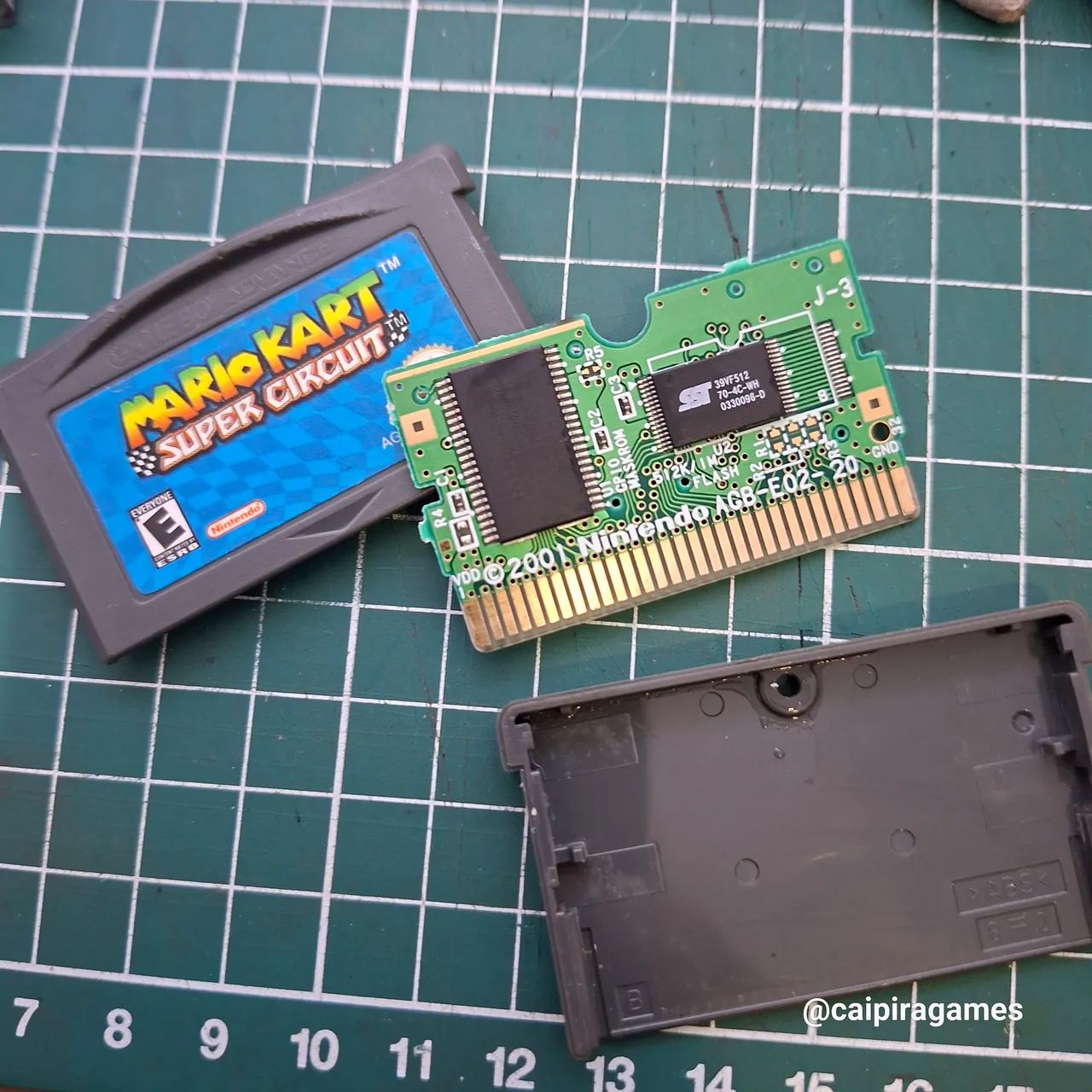 Mario kart super circuit game boy nintendo  - Foto 3