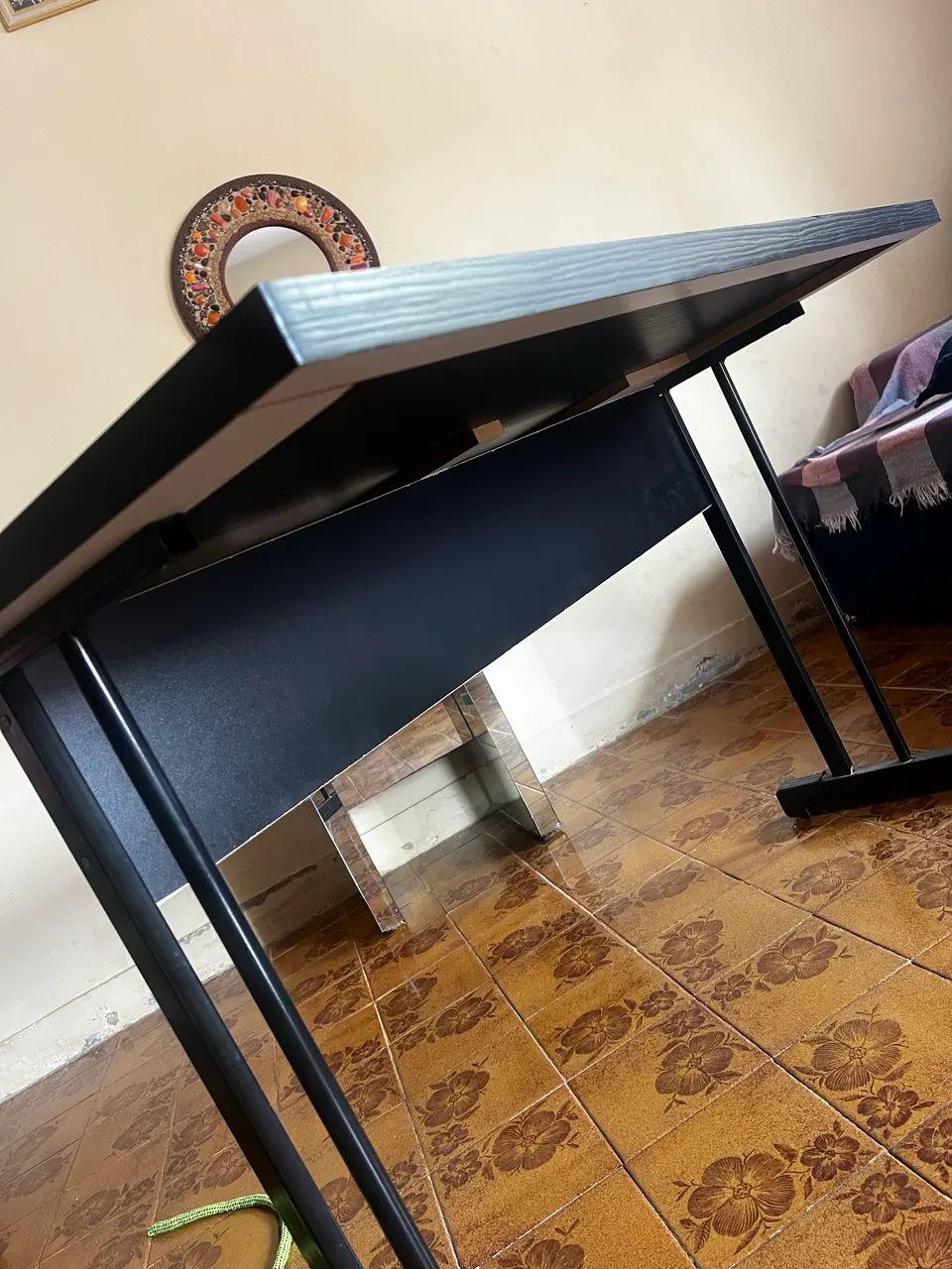 Mesa escritório preta - Foto 5
