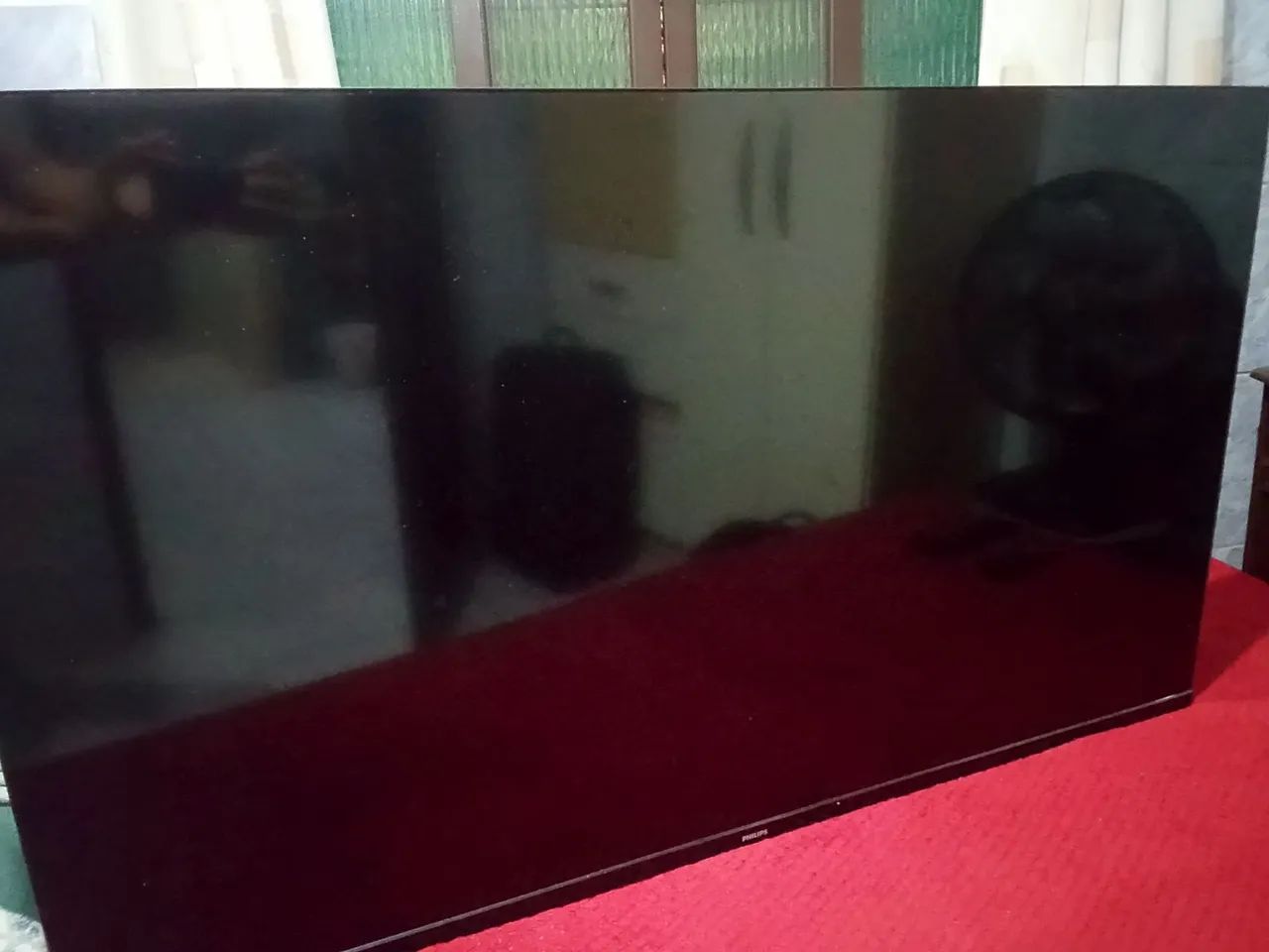 Tv com defeito na tela 