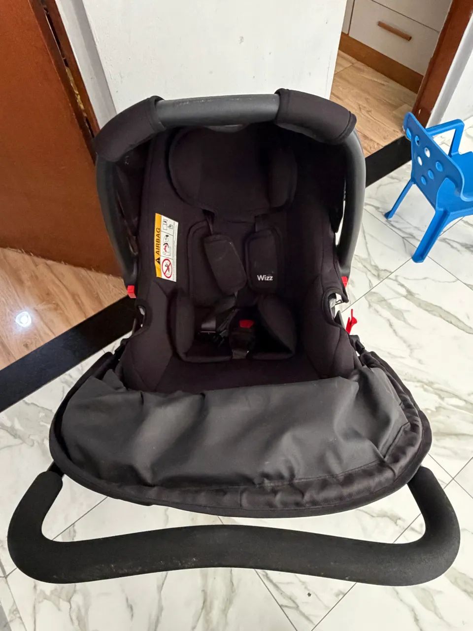 Carrinho de bebê e Bebê conforto Cosco - Foto 2