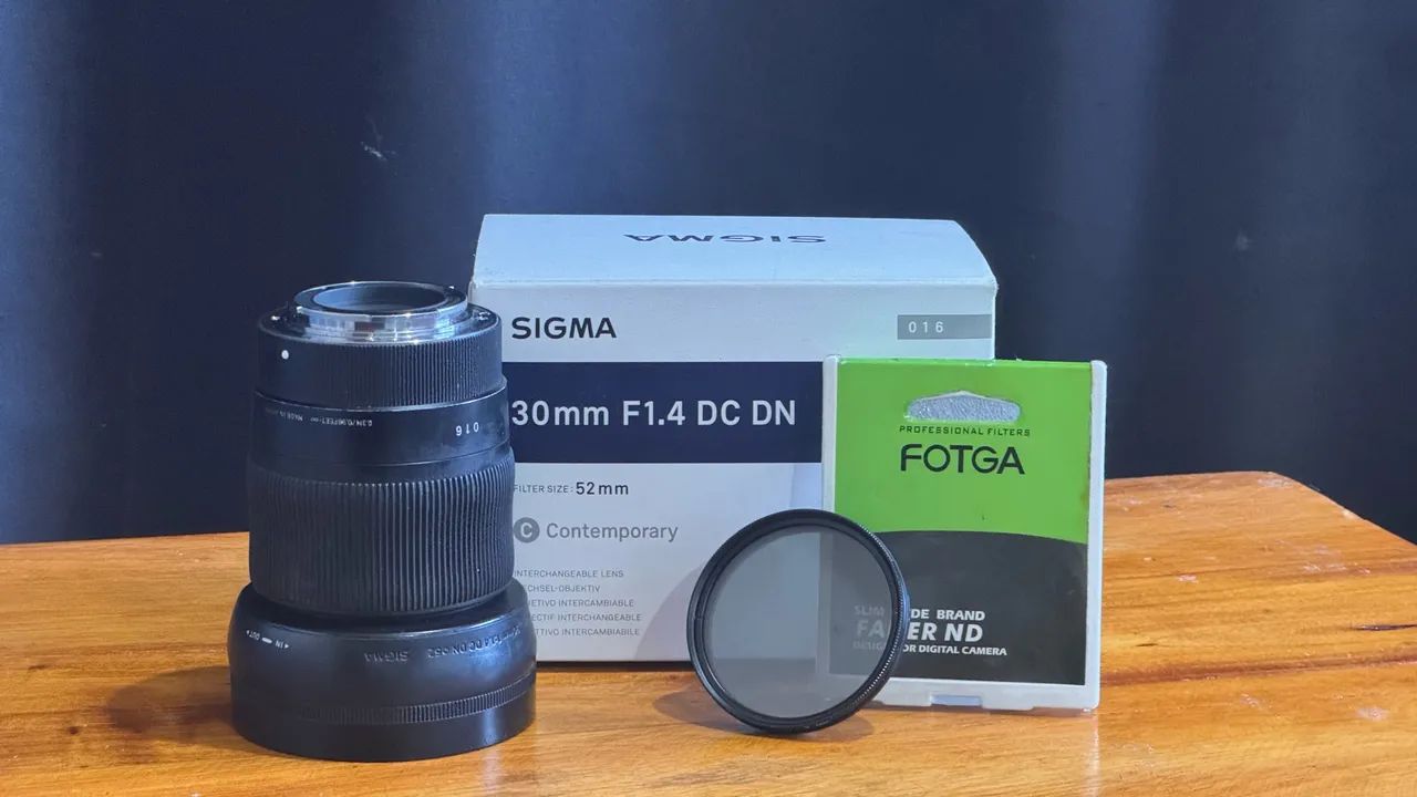 Sigma 30mm 1.4 - Acessórios para Câmeras e Filmadoras - Boa Vista