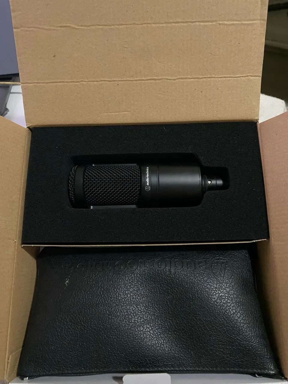 Microfone AT2020 ORIGINAL - NA CAIXA