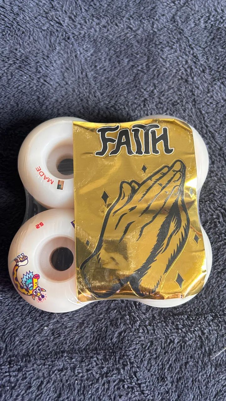 洋楽 faith 14:29 Rodas FAITH 52mm (USA) - Esportes Sobre Rodas - Centro, Joinville