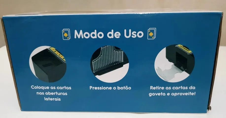 Embaralhador de Cartas Portátil - Foto 2