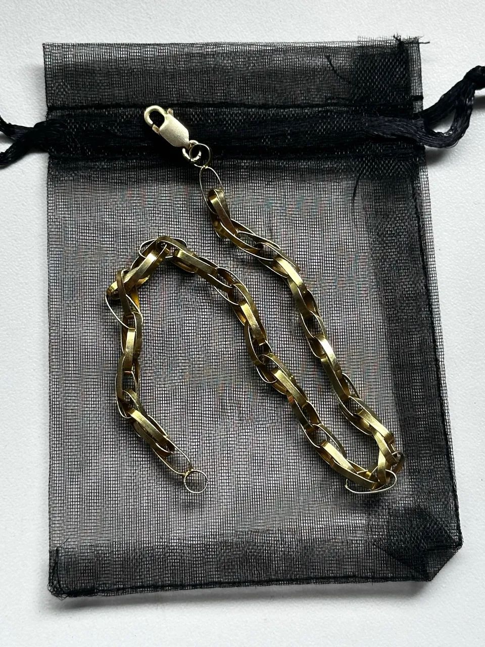 Pulseira de Prata Banhada a Ouro  - Foto 3