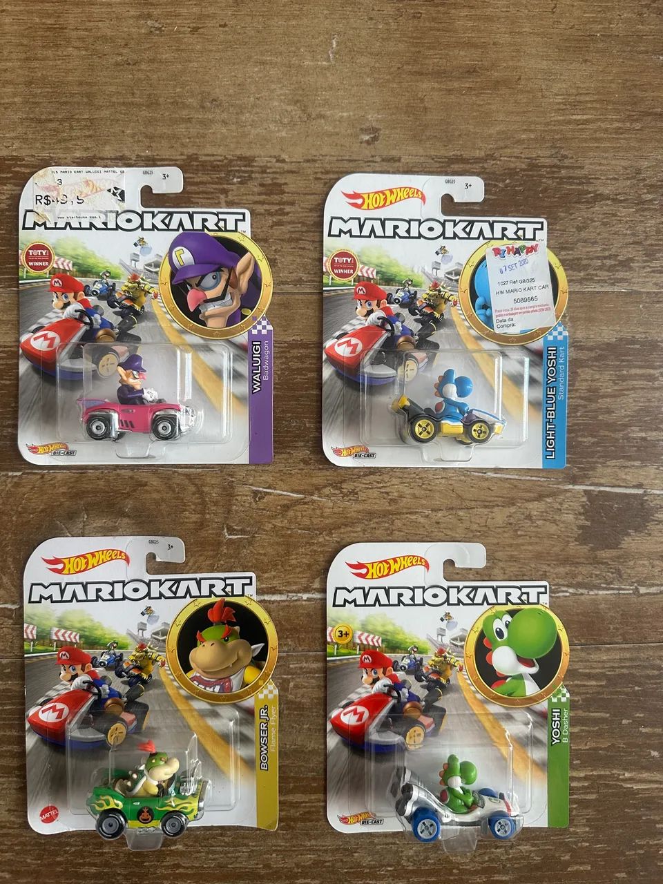 20 miniaturas Hot Wheels MarioKart Super Mario Bross - Foto 3
