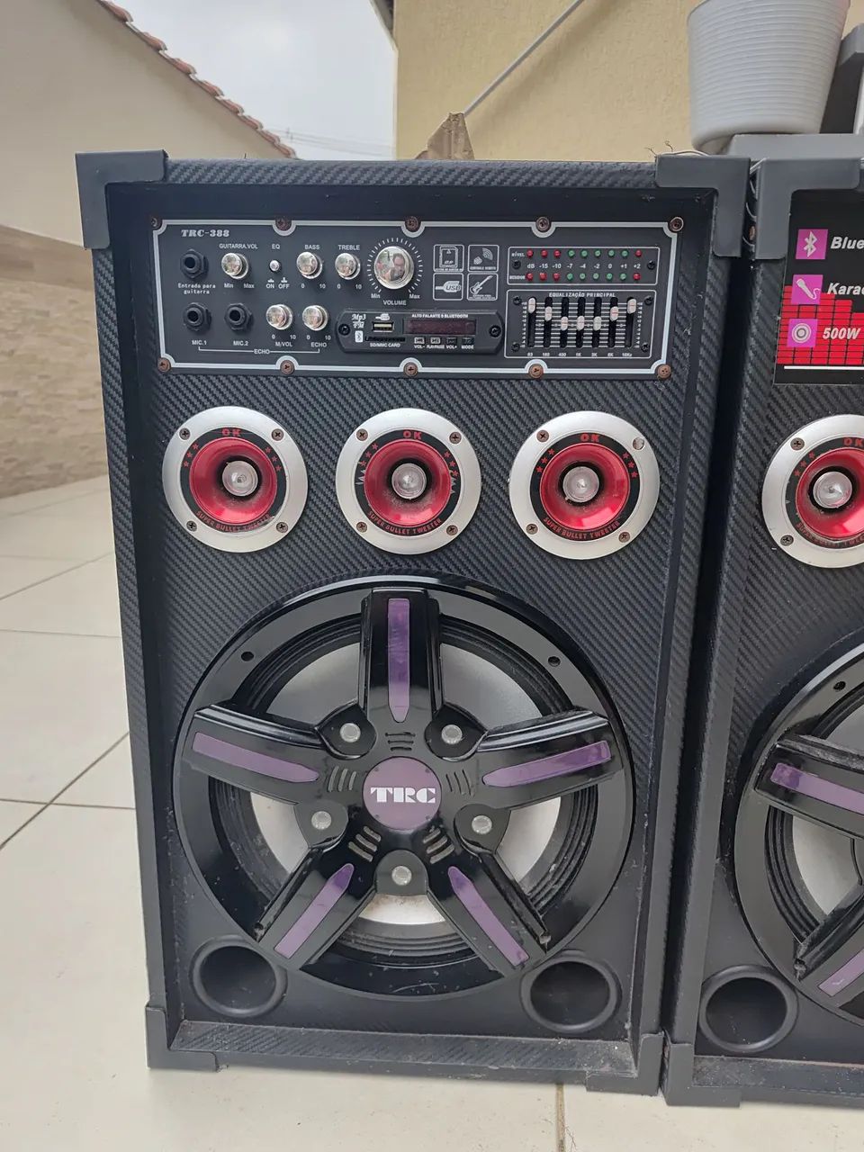 Caixa de som Trc 388