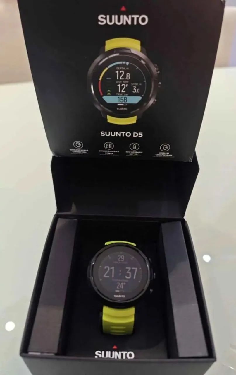 Computador de mergulho Suunto D5 com NF - Foto 4