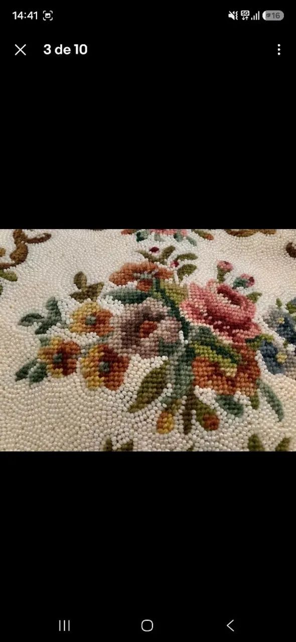 Bolsa vintage gobelin  - Foto 2
