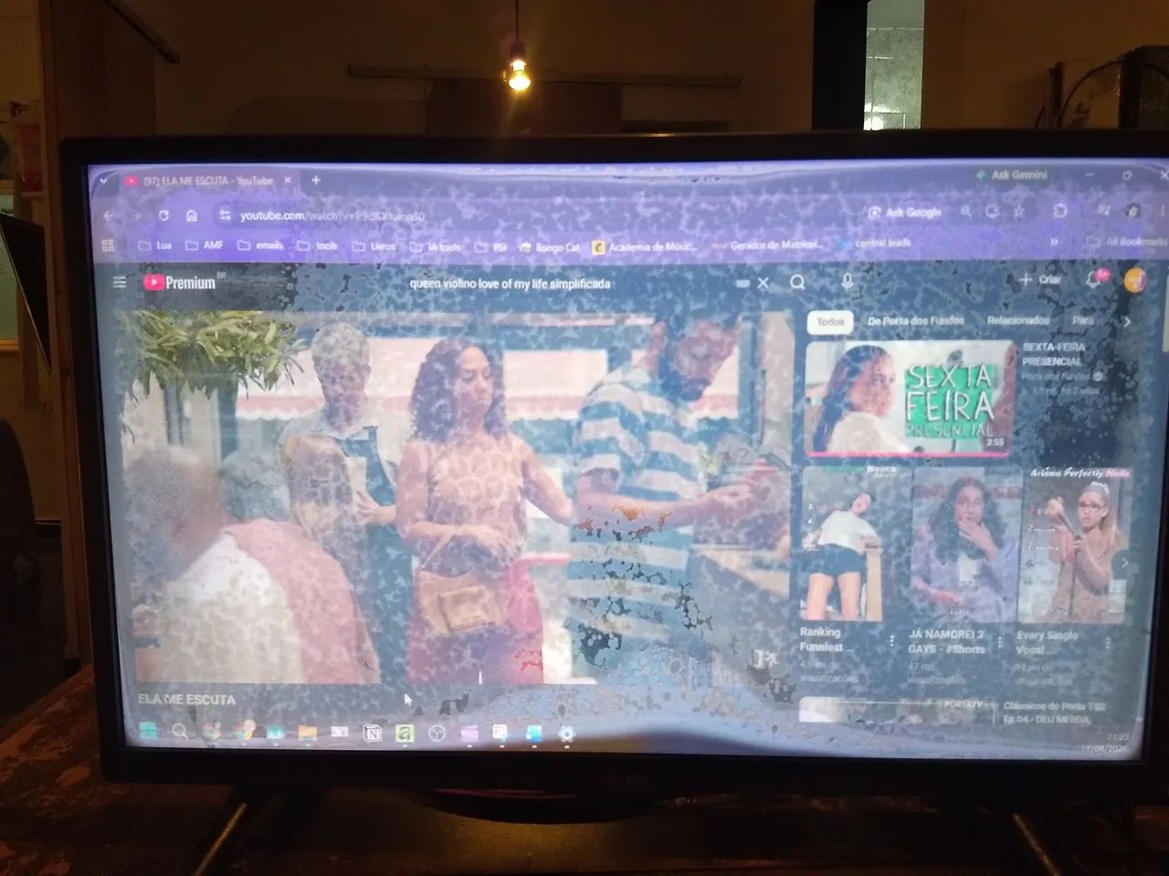 Tv monitor LG 28 polegadas com defeito - Foto 3