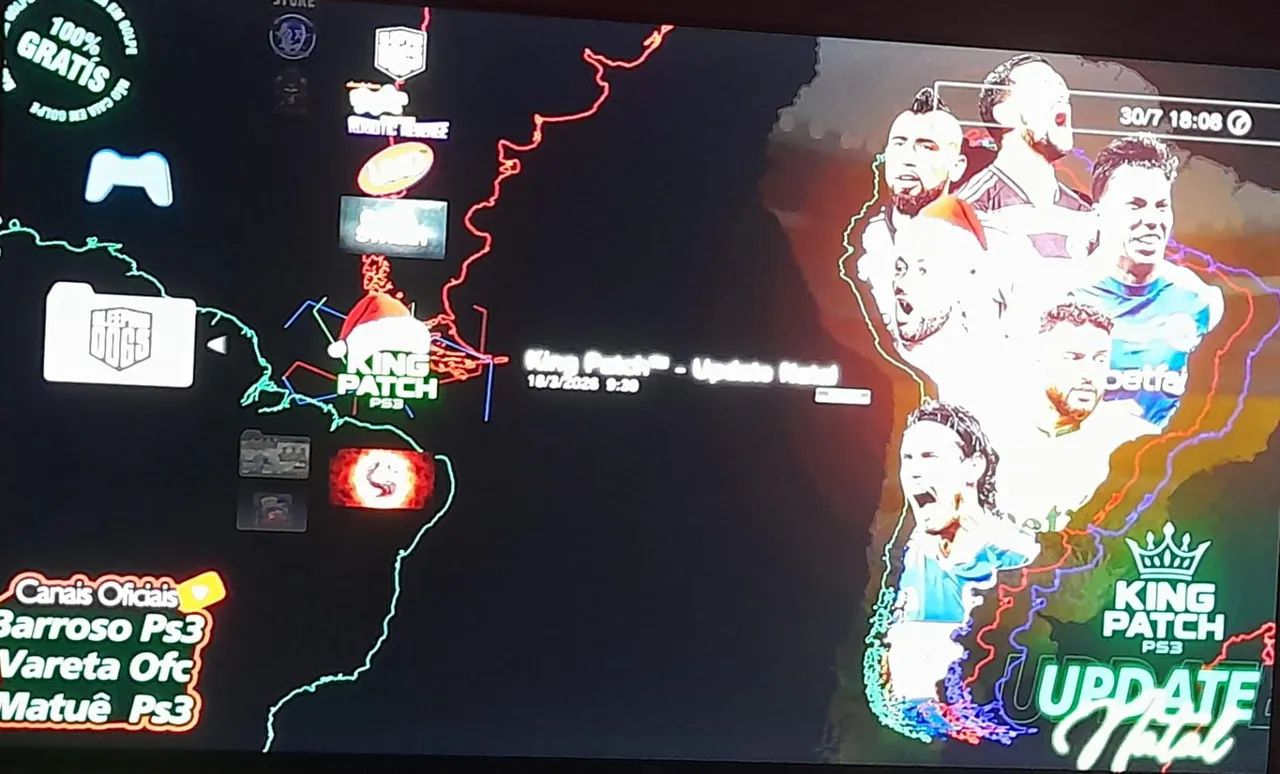 Vendo ps3 desbloqueado com várias lojas grátis pra baixar qualquer jogo  - Foto 2