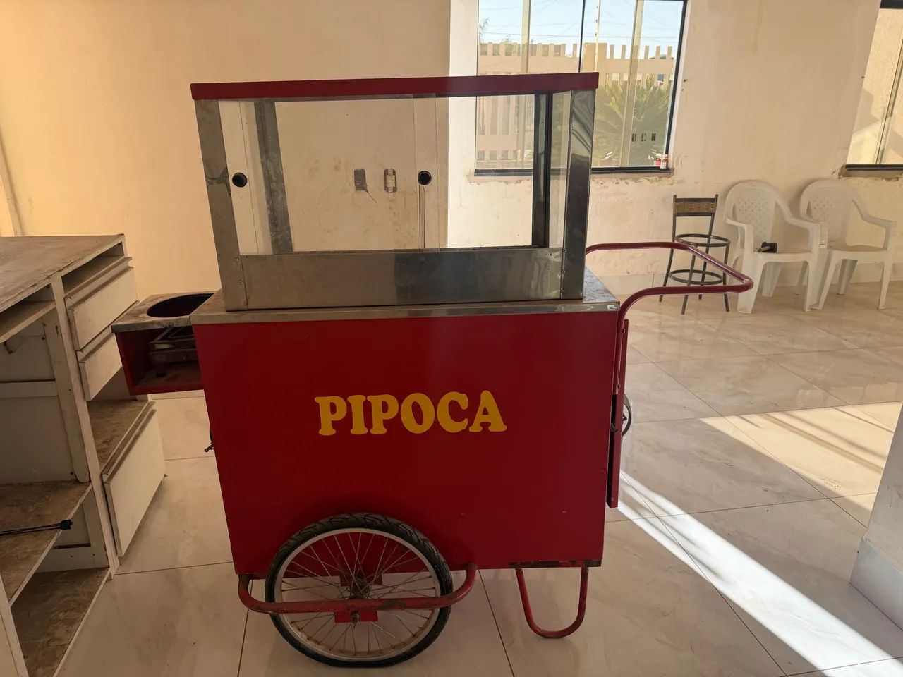 Carrinho de pipoca 