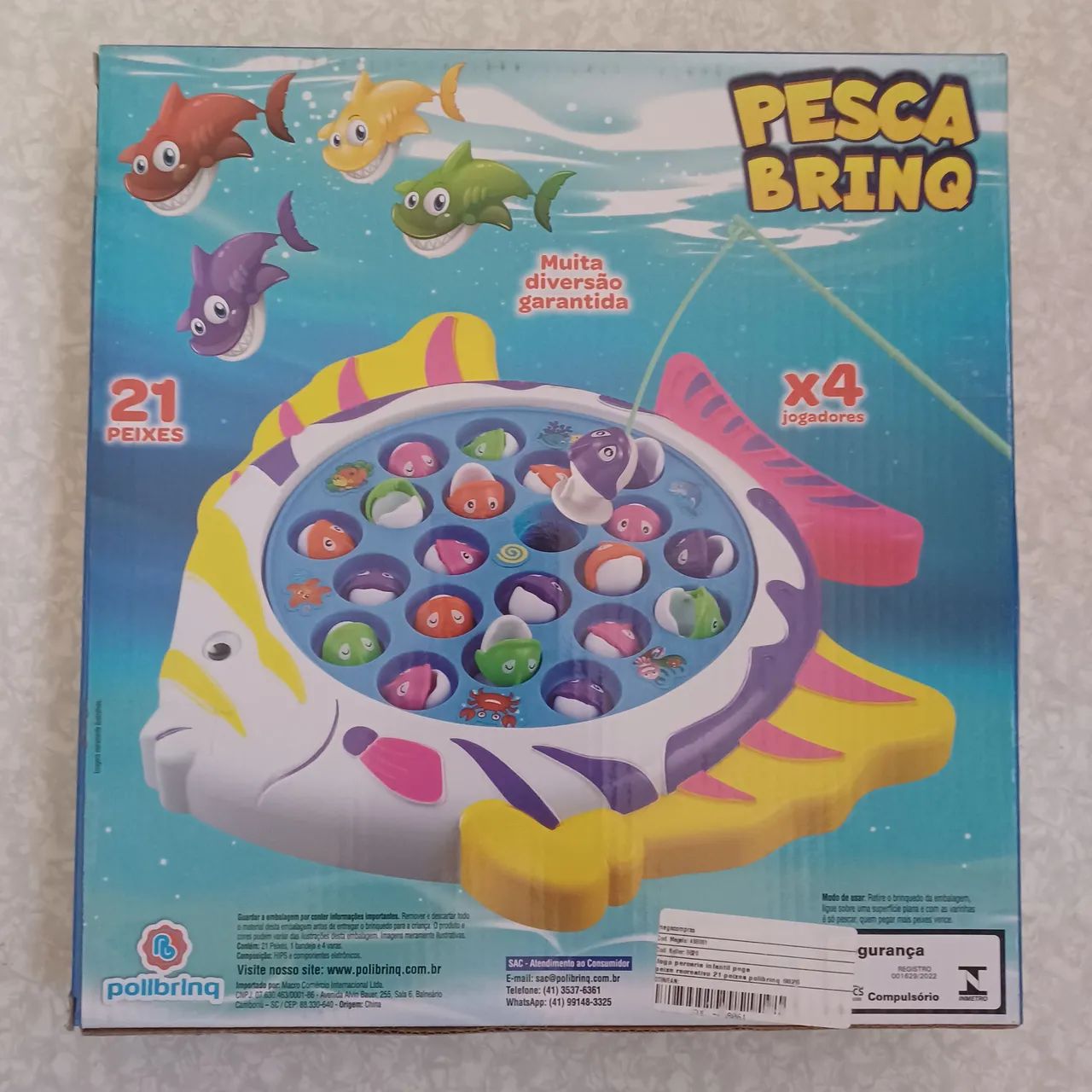 Pesca Brinq 21 peixes - Foto 5