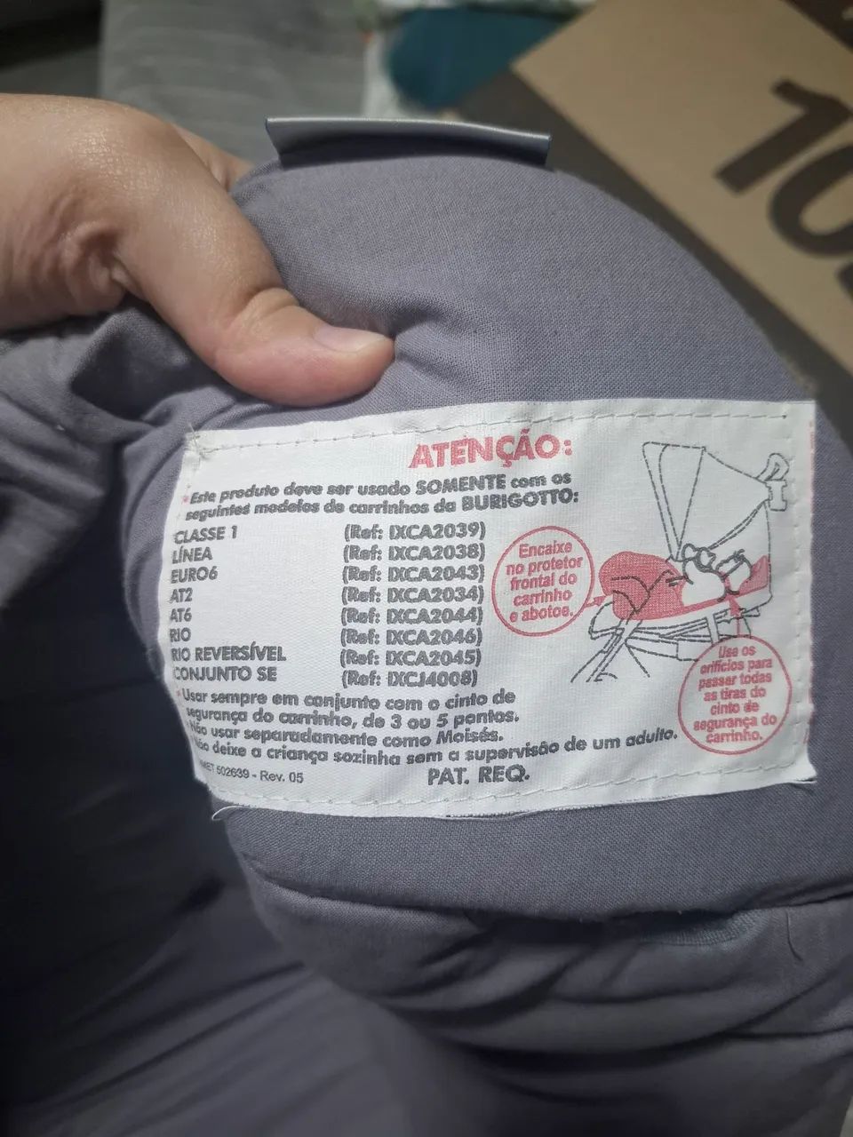 Protetor para carrinho Burigotto - Foto 2