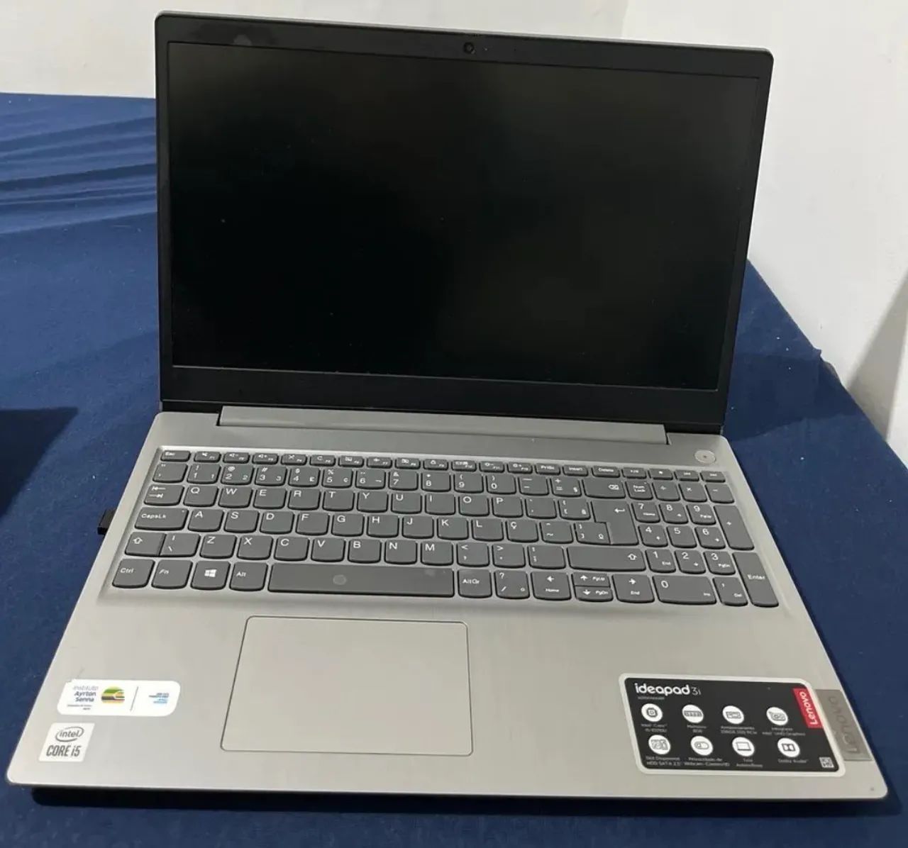 Notebook Lenovo ideapad 3i i5 8GB RAM + SSD 256GB