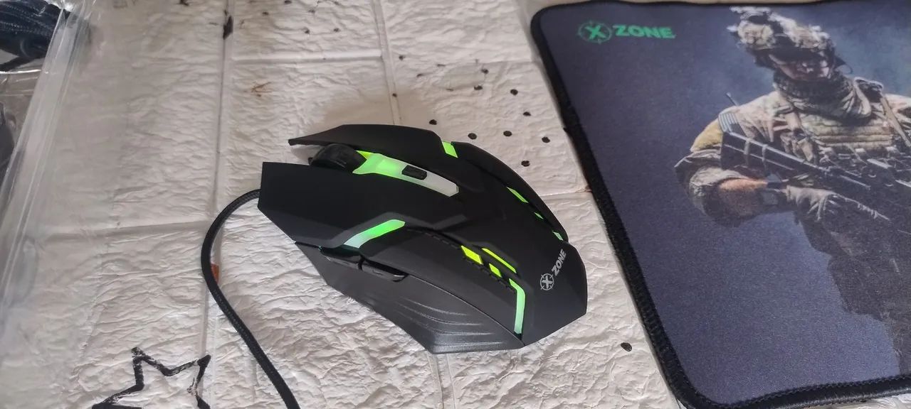 Mouse gamer + mouse pad gamer  - Foto 4