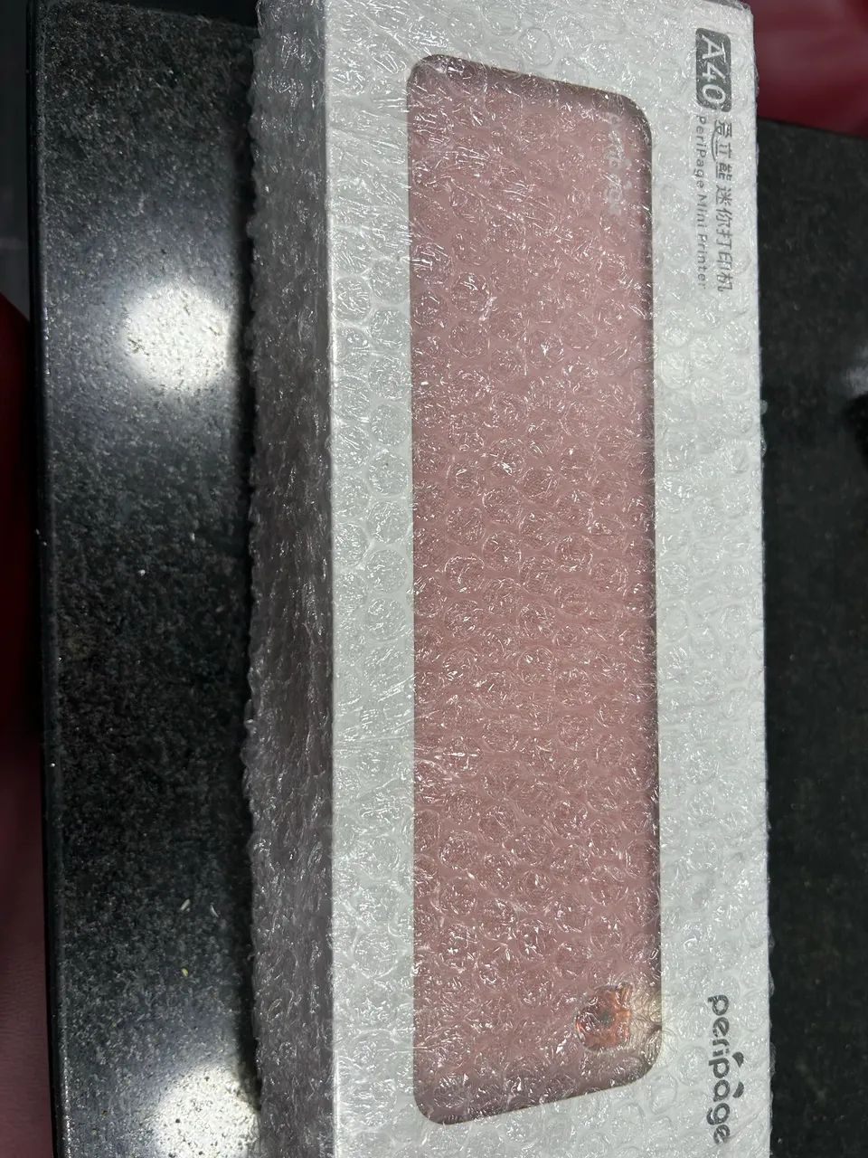 Impressora térmica tattoo rosa - Foto 2
