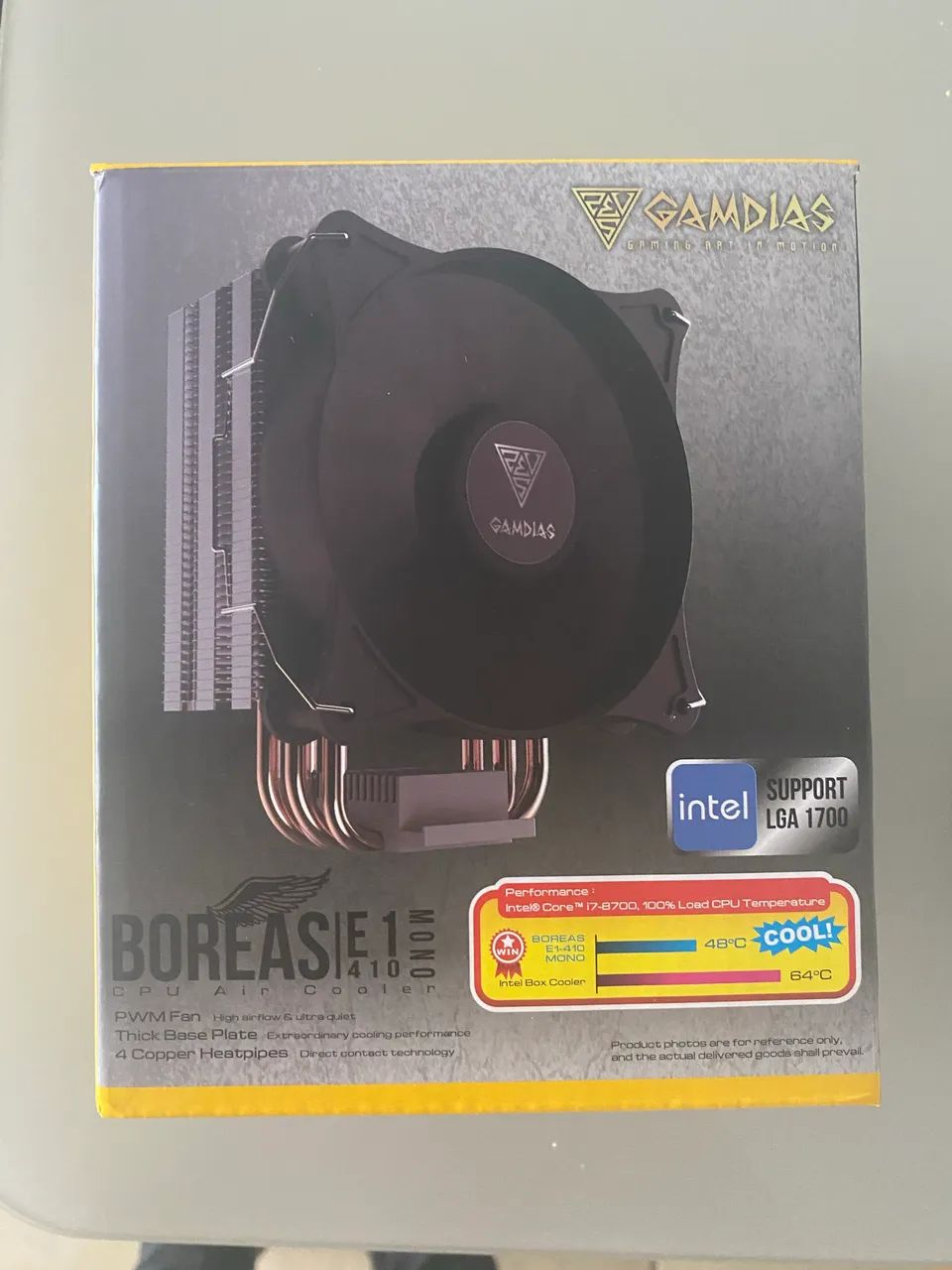 AIR COOLER GAMDIAS BOREAS E1 410 - Foto 3