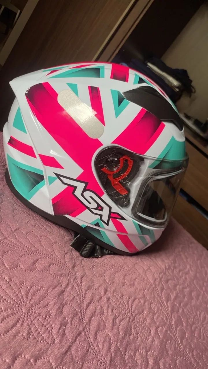 Capacete asx novo 10/10