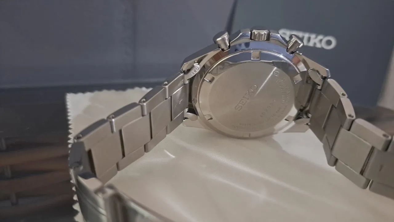 Relógio Seiko cronógrafo linha Spirit  - Foto 3