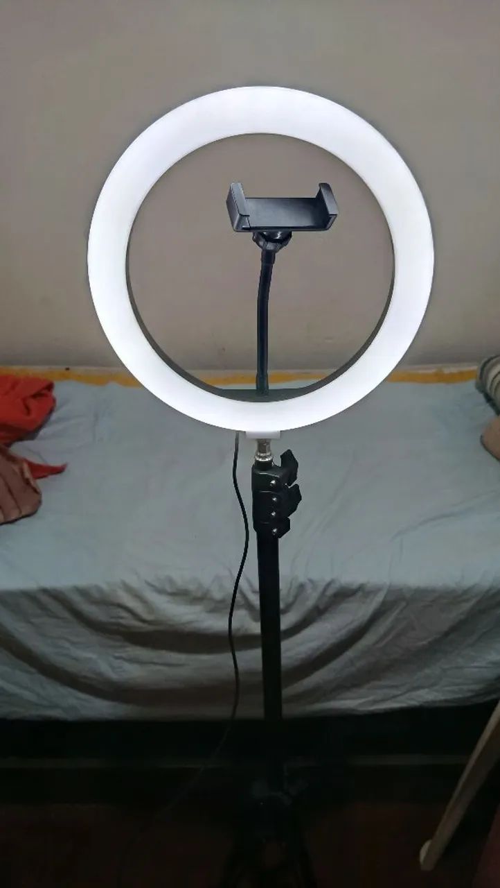 Ring light com tripé  - Foto 2