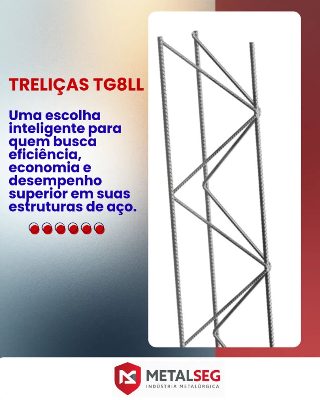 Treliças de 6 metros