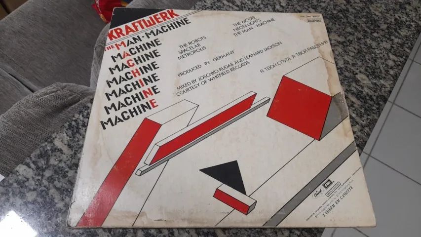 LP Kraftwerk - The man machine -  Importado - Foto 3