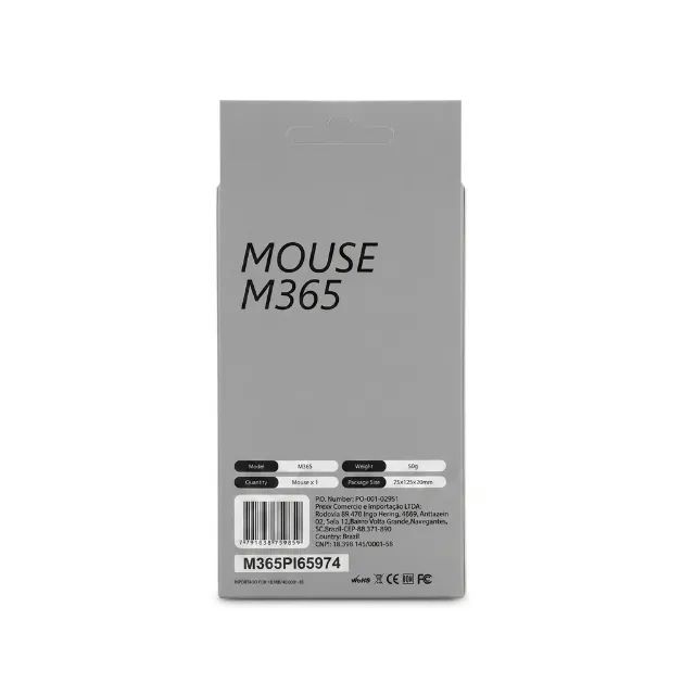 Mouse Óptico USB com Fio 1000 DPI para PC Notebook M365 - Foto 5