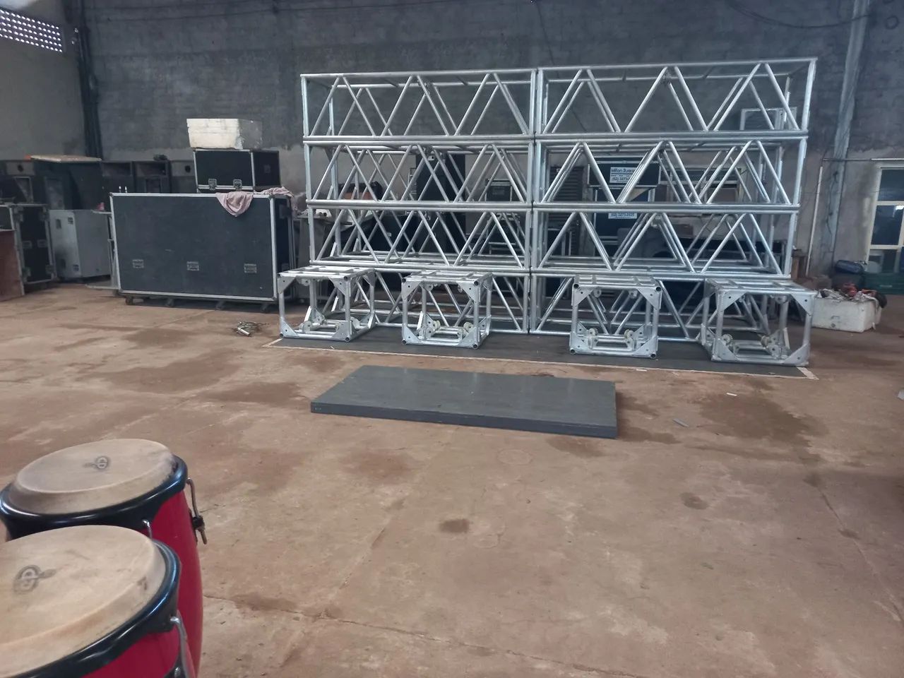 Estrutura em alumínio 