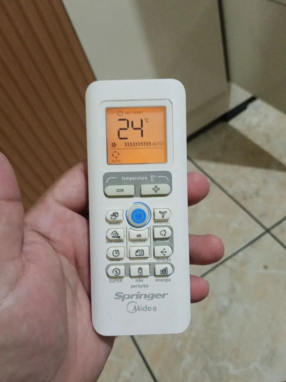 Controle de ar condicionado springer Midea  - Foto 3