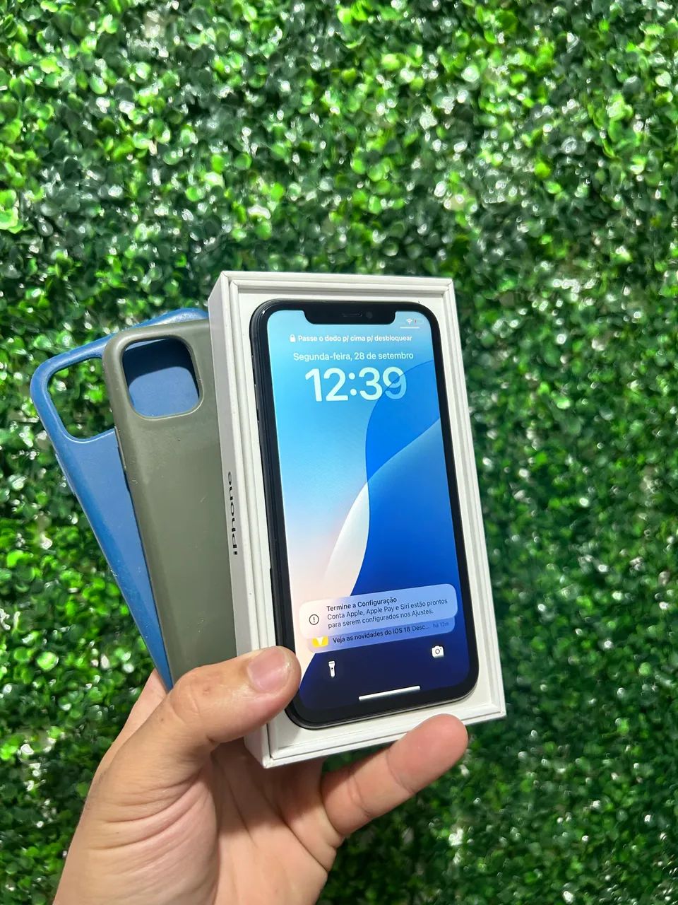 iPhone 11 com caixa tudo ok - Foto 2