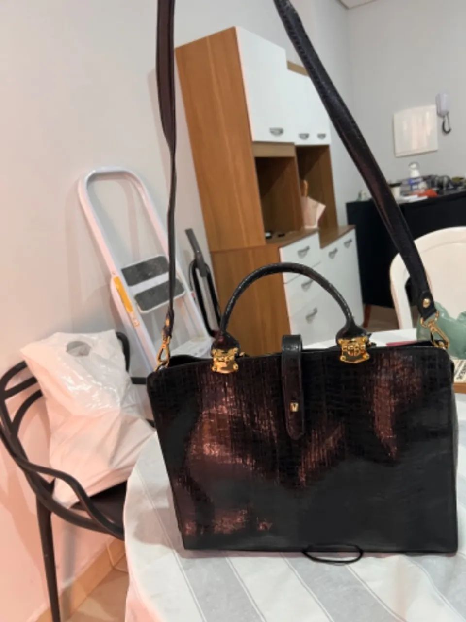 Bolsa de couro Arezzo - Foto 2