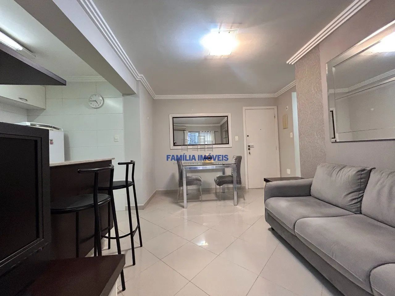 Apartamento 46m² para venda e locação Ponta da Praia em Santos SP - Foto 5