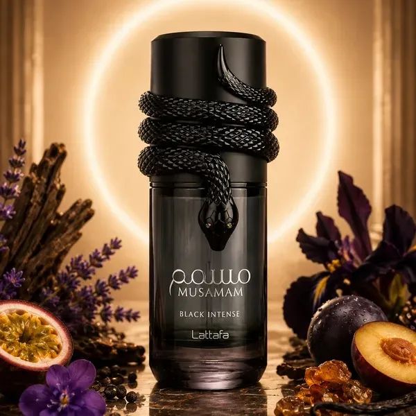 Perfume Lataffa Musamam Black Intense