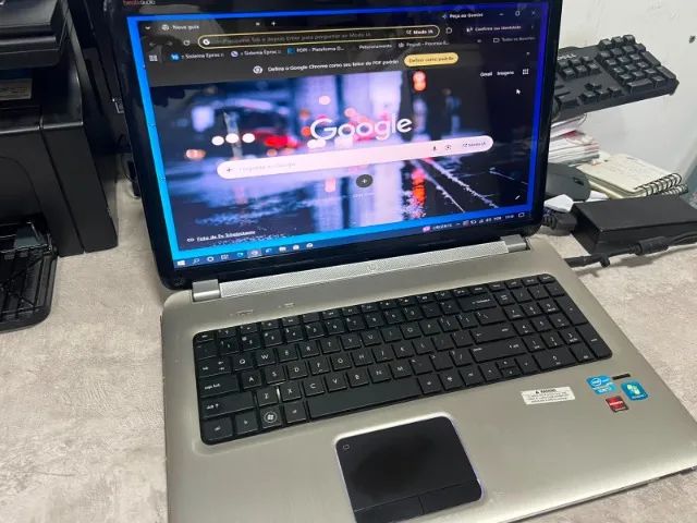 NOTBOOK HP i7 de 17 polegadas (usado funcionando) - Foto 4