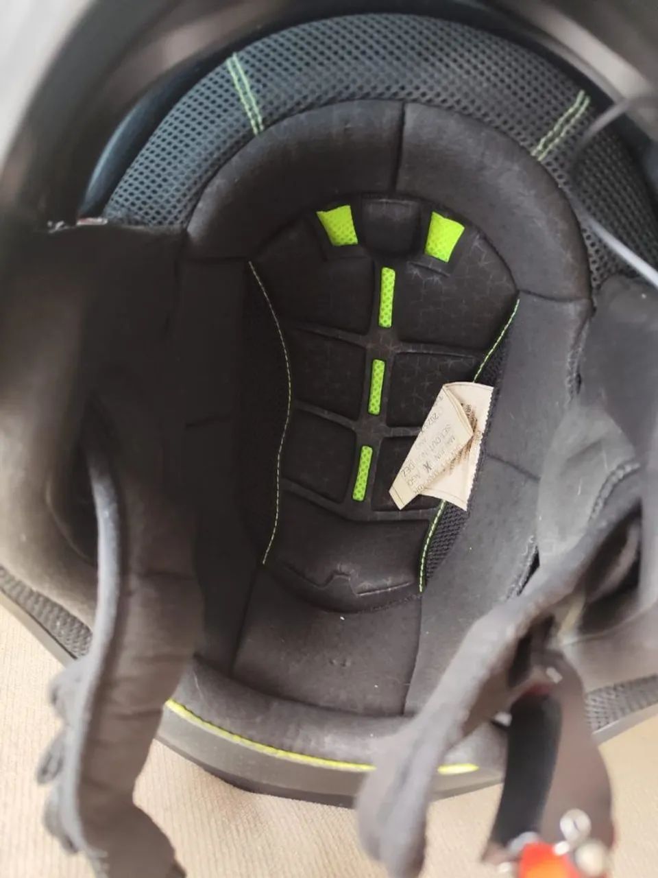 Capacete no risk, com microfone via Bluetooth  - Foto 5