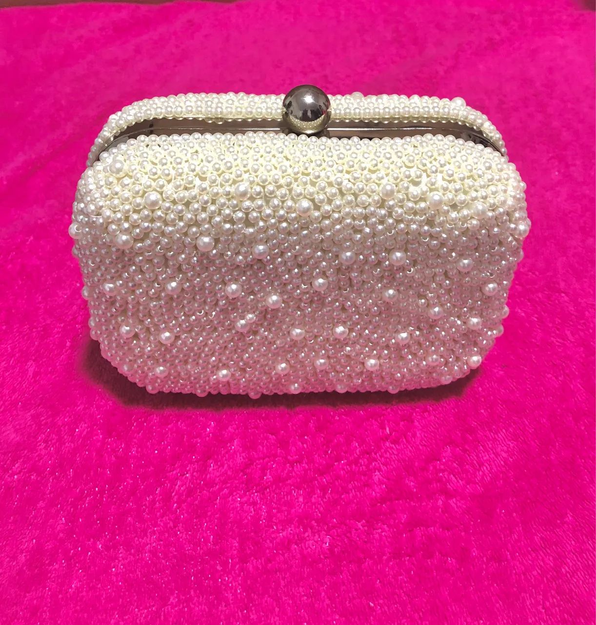 Bolsa clutch - pérolas  - Foto 4