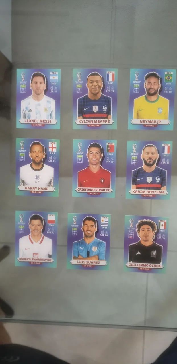 Figurinhas da Copa do Mundo de 2022