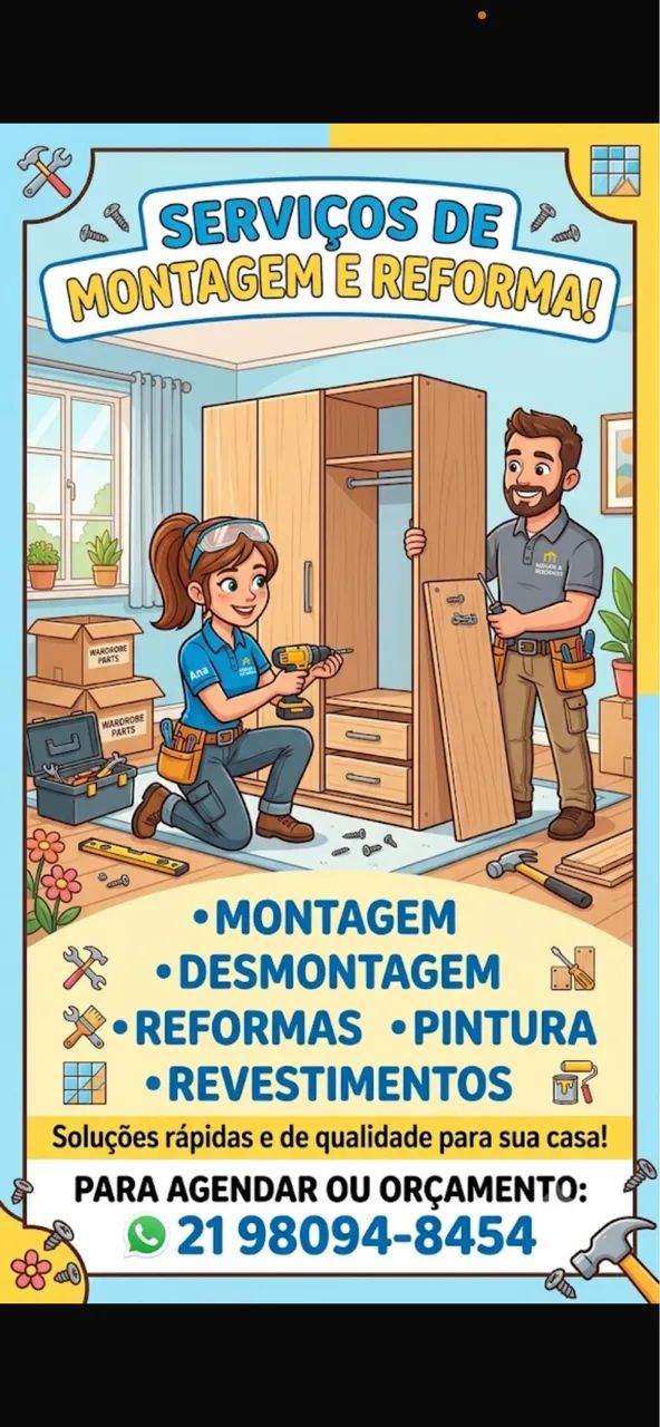 JBL desmonto e monto moveis