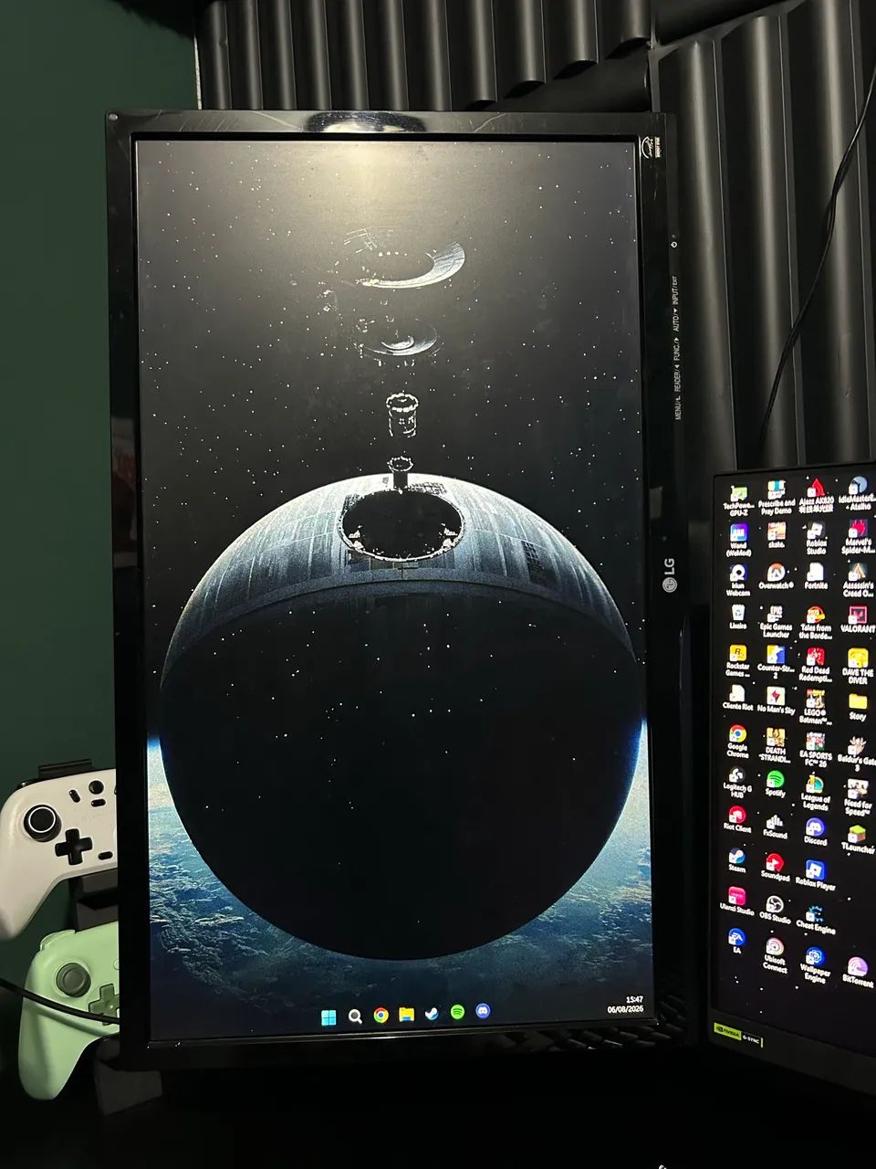 Monitor LG com braço aritculado - Foto 3