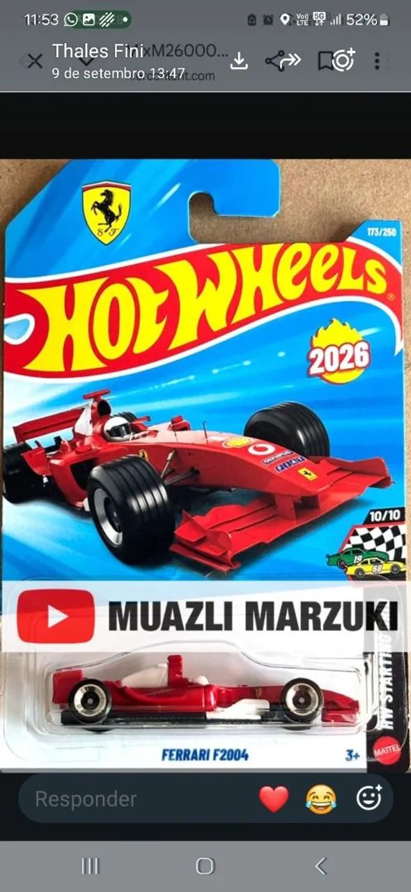 Carrinho Hot wheels 