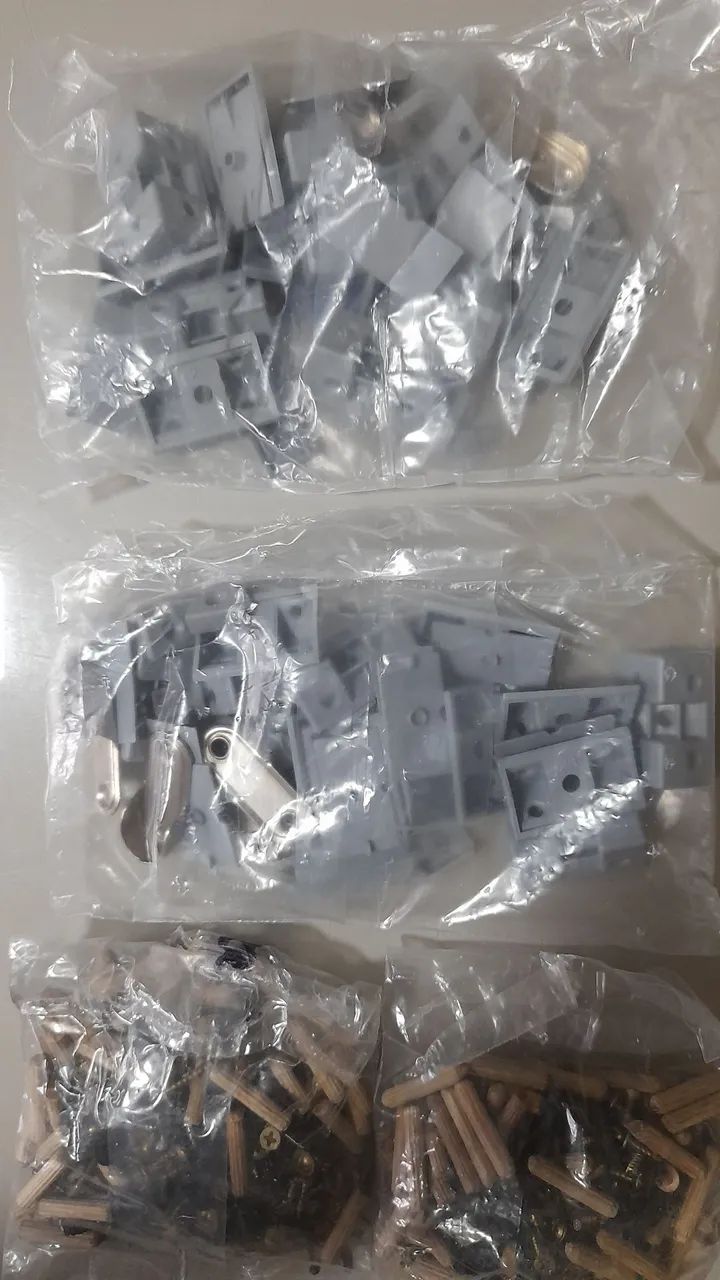 4 Kits peças para montagem de móveis 