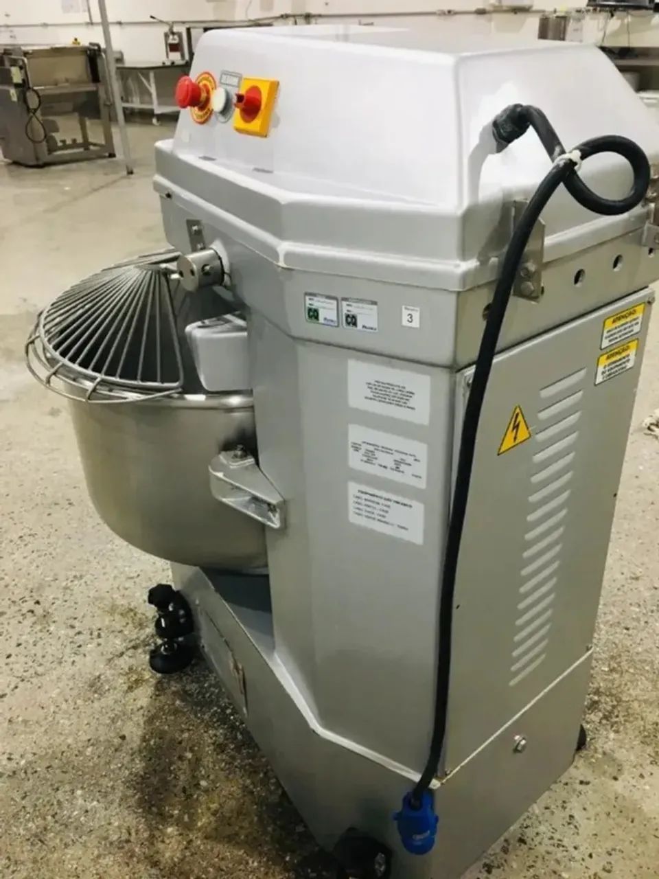Amassadeira Espiral Industrial Prática Technipan (Usado). - Foto 3