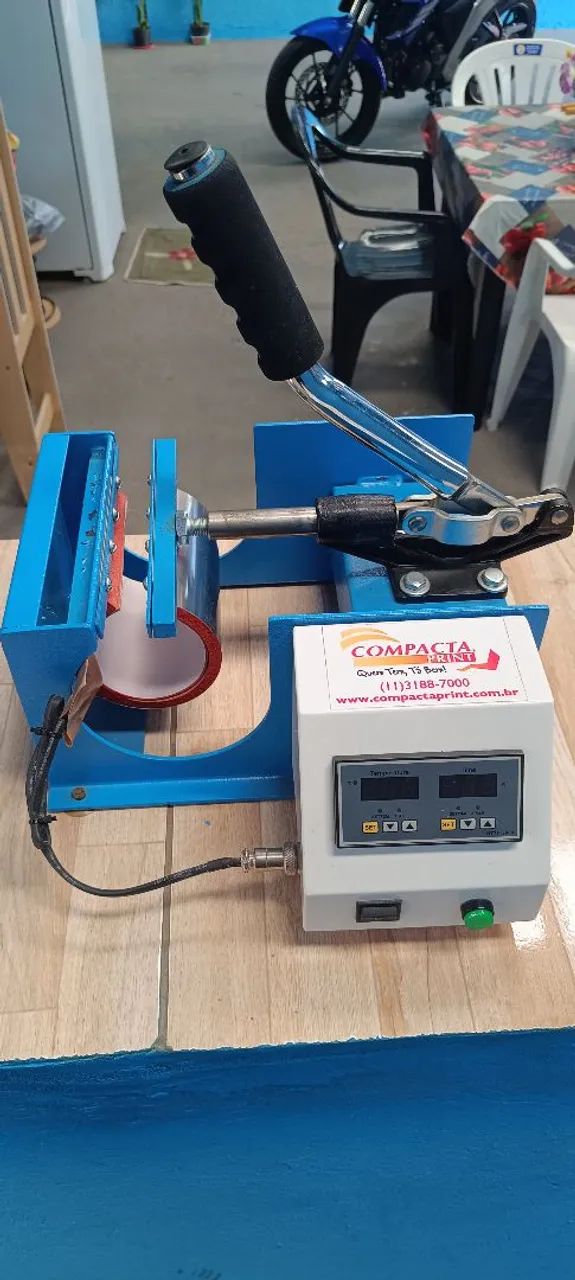Kit de sublimação e personalização de camisa e canecas  - Foto 3