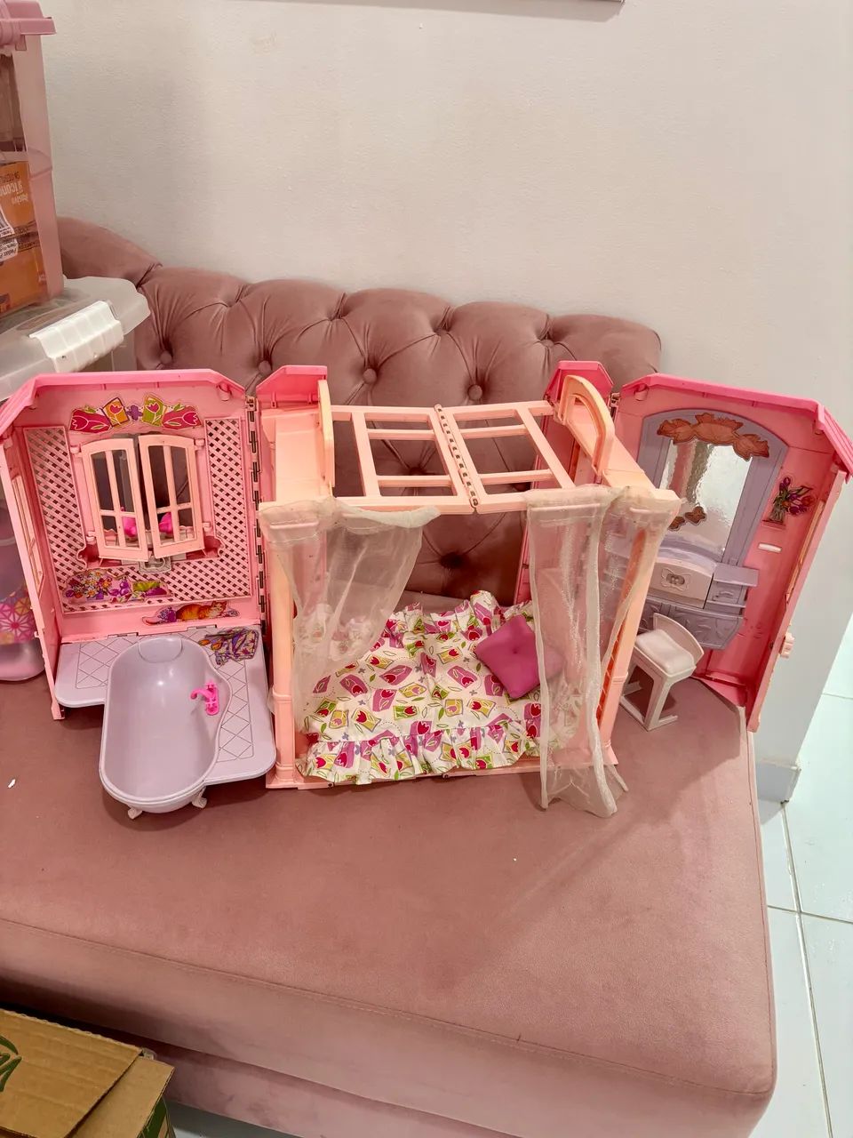 Casa romântica da Barbie 2001 - Foto 5