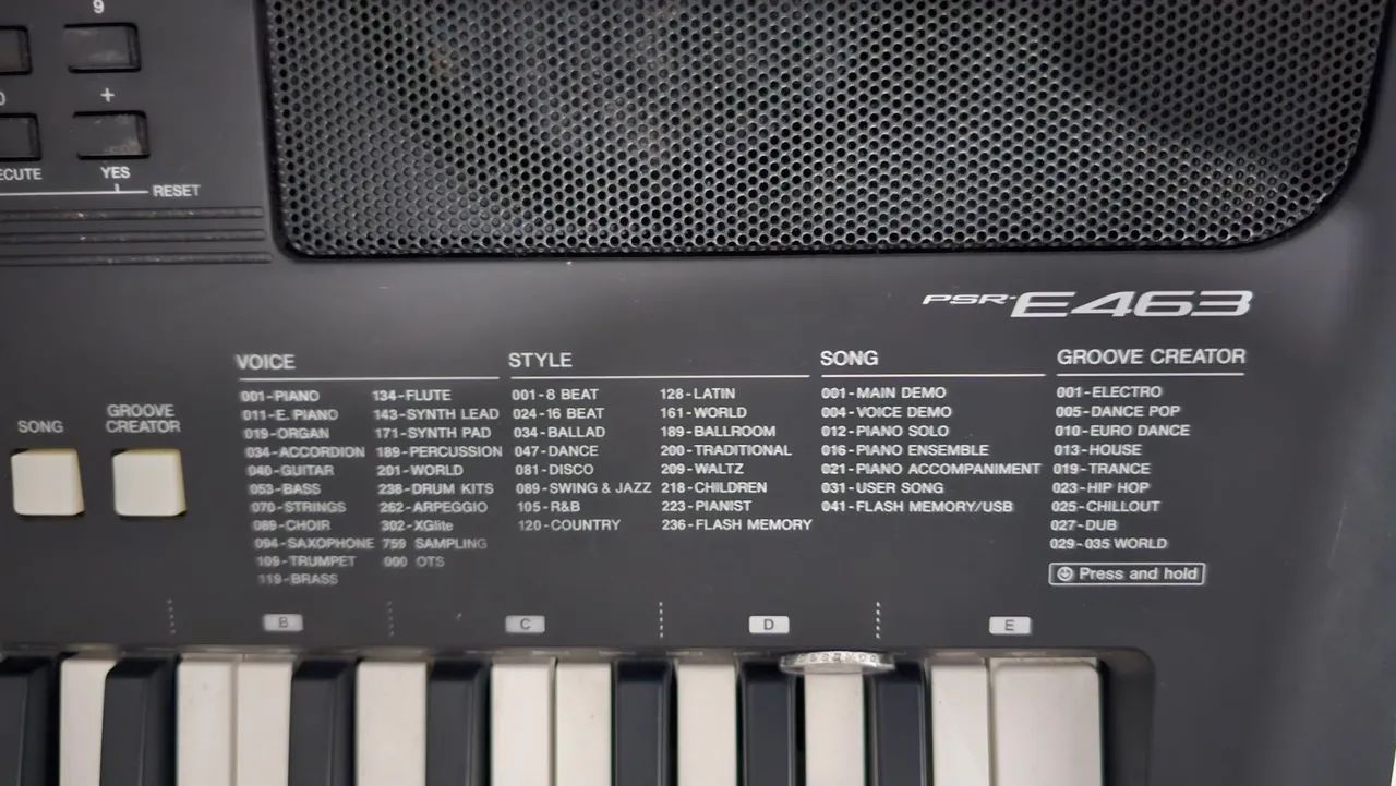 Teclado yamaha psr e463  - Foto 2
